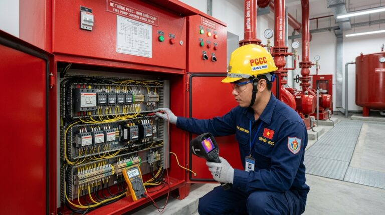 Bảo trì hệ thống PCCC định kỳ cho nhà xưởng, tòa nhà, văn phòng