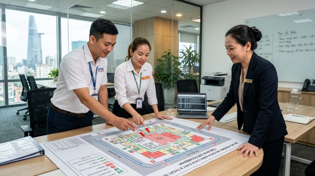 Lập phương án chữa cháy và phương án cứu nạn cứu hộ cho cơ sở
