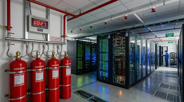 Giải pháp PCCC cho phòng server, data center, tủ điện