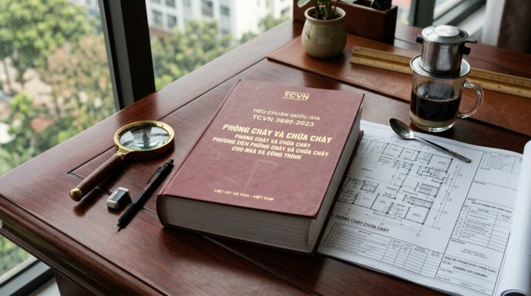 TCVN 3890:2023 và yêu cầu trang bị phương tiện PCCC