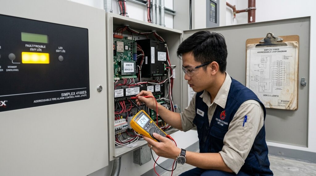 Dấu hiệu hệ thống báo cháy bị lỗi và cách xử lý ban đầu