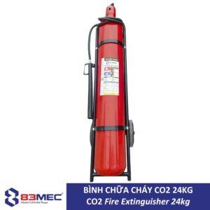 Bình chữa cháy CO2 24kg xe đẩy 83MEC