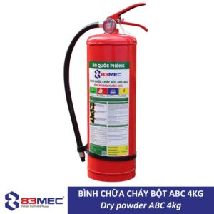 Bình chữa cháy bột ABC 4kg 83MEC