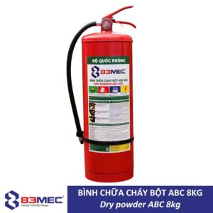 Bình chữa cháy bột ABC 8kg 83MEC