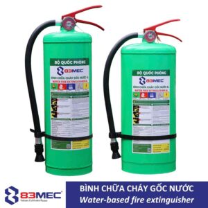 Bình chữa cháy gốc nước 4L và 6L 83MEC