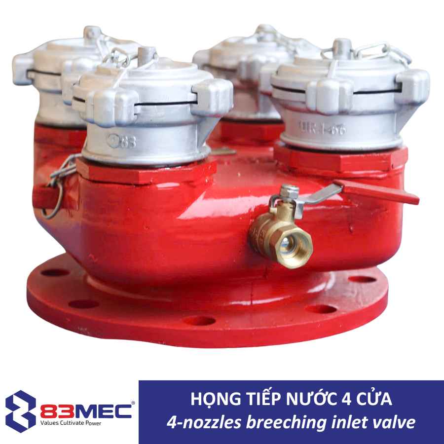 Họng tiếp nước 4 cửa 83MEC
