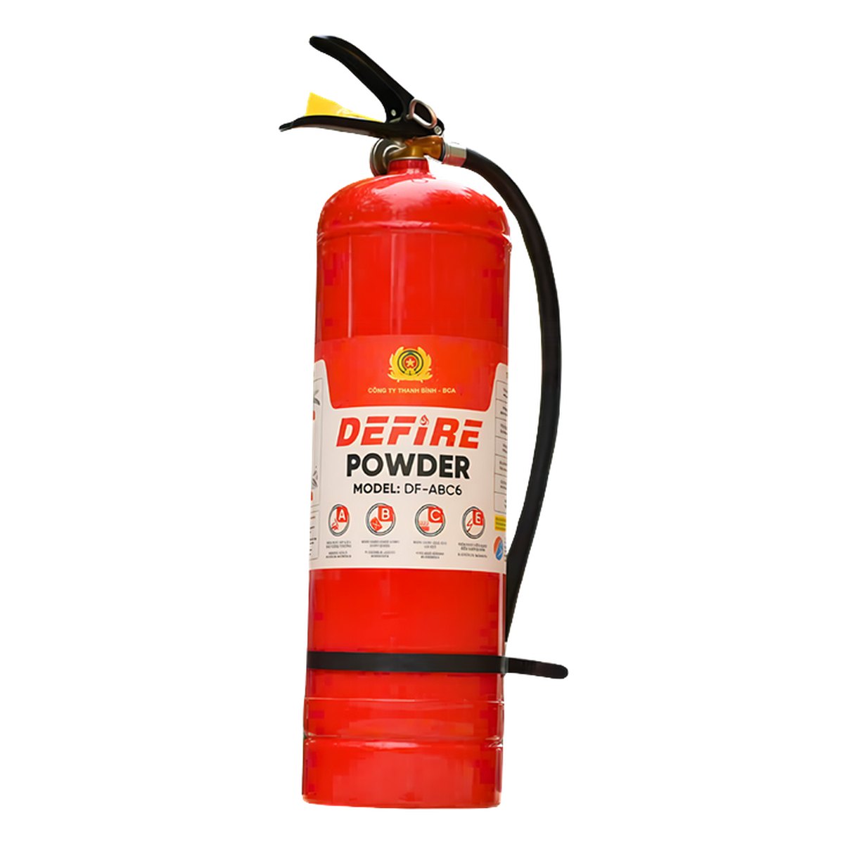 Bình chữa cháy bột ABC 6kg Defire
