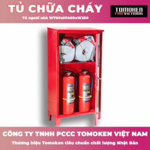 Tủ chữa cháy ngoài nhà Tomoken TMK-NN1400-1.2