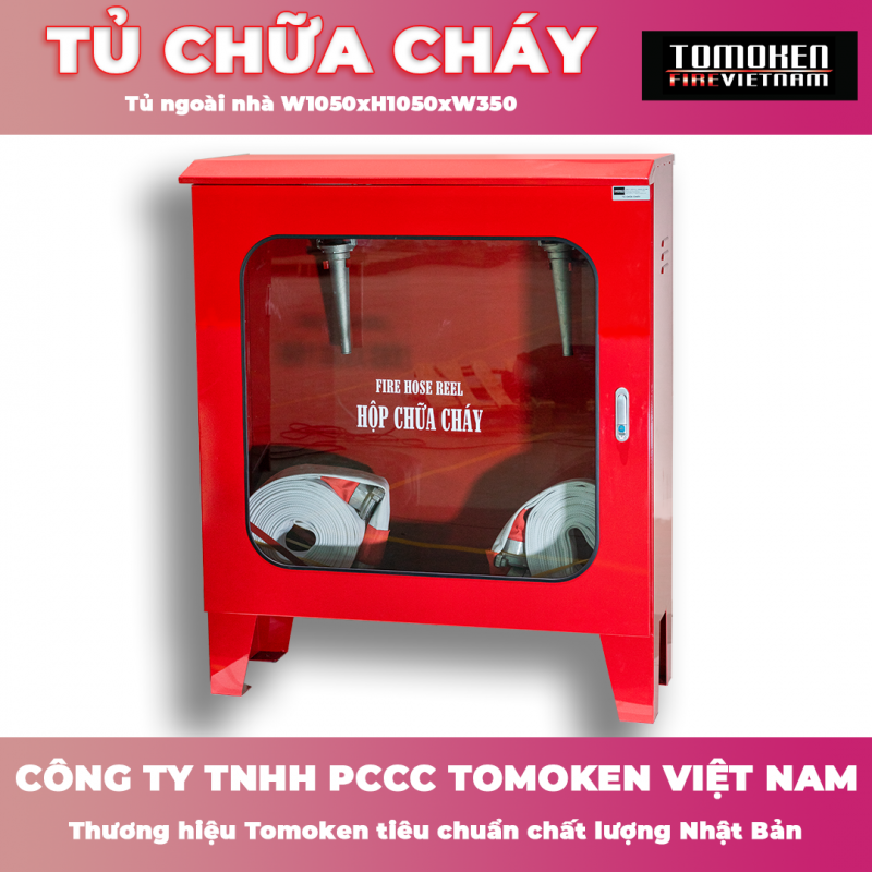 Tủ chữa cháy ngoài nhà Tomoken TMK-NH1050-1.5
