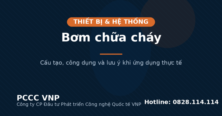 Bơm chữa cháy