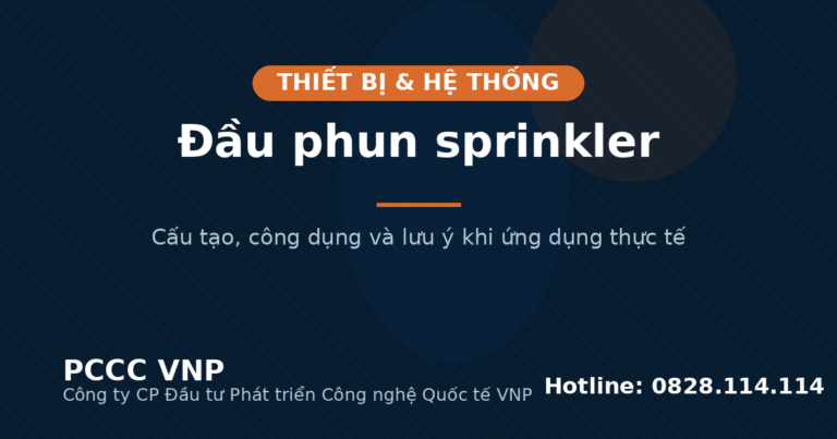 Đầu phun sprinkler