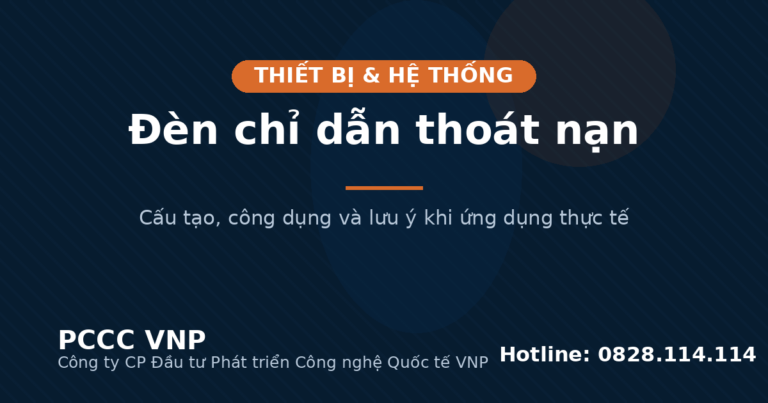 Đèn chỉ dẫn thoát nạn