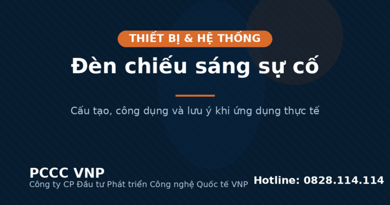 Đèn chiếu sáng sự cố