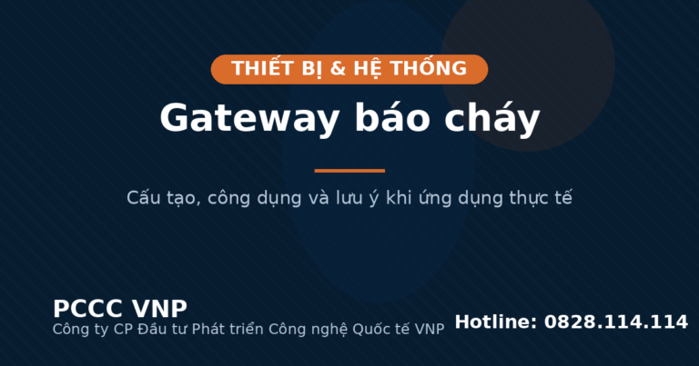 Gateway báo cháy