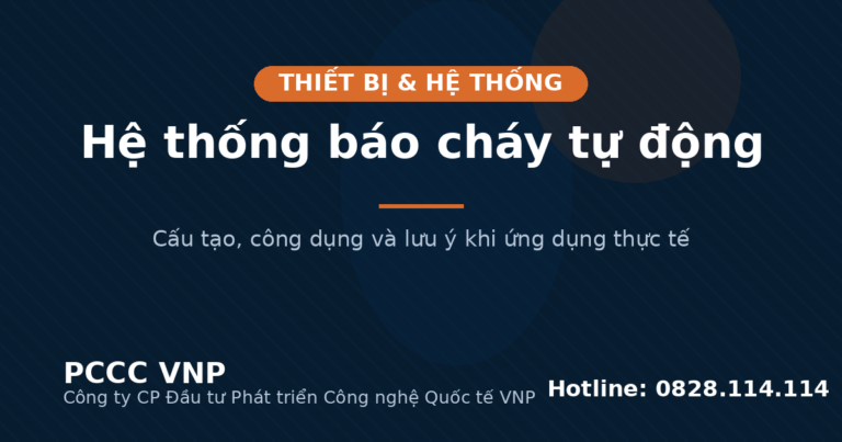 Hệ thống báo cháy tự động