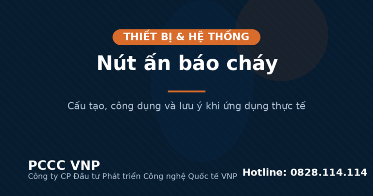 Nút ấn báo cháy