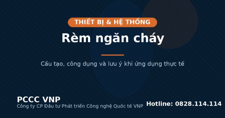 Rèm ngăn cháy