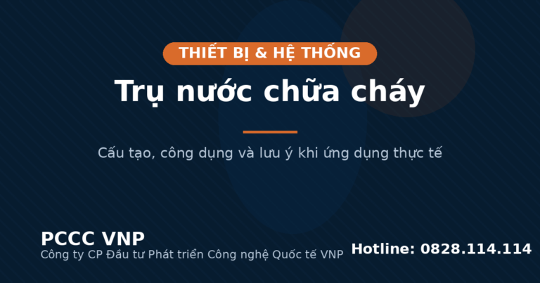 Trụ nước chữa cháy
