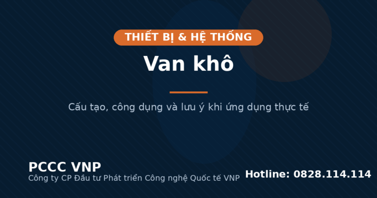 Van khô